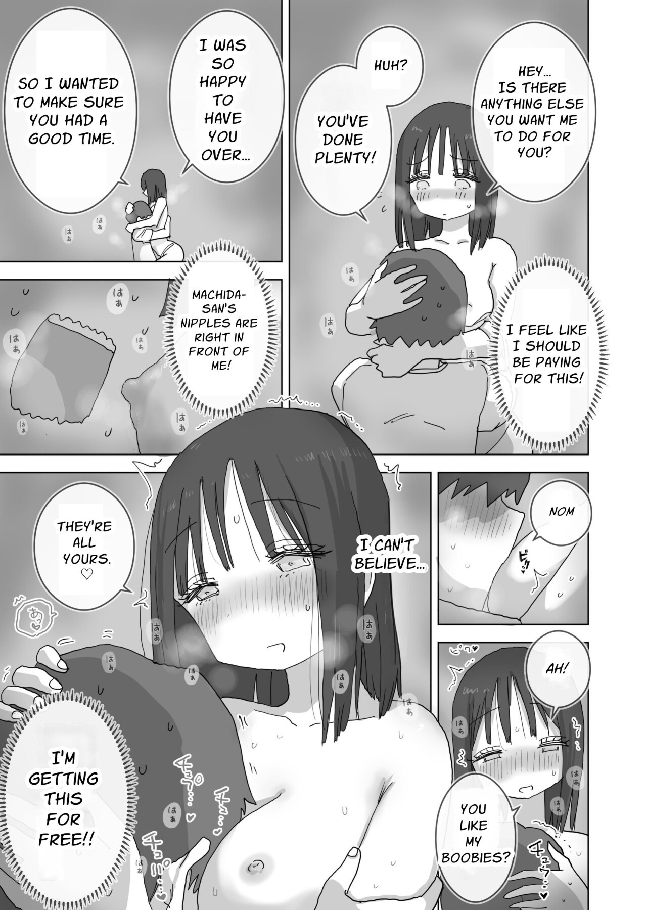 Hentai Manga Comic-My Naughty Lovey-Dovey Day Off With My Female Friends Continued ~Machida~-Read-45
